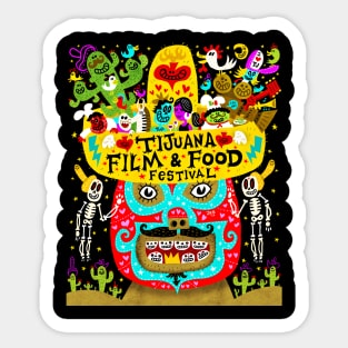 TIJUANA FILM & FOOD FESTIVAL Sticker